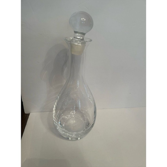 VTG Rosenthal Crystal Glass Decanter Wine Spirits or Water Tall Sleek Design - Picture 7 of 8